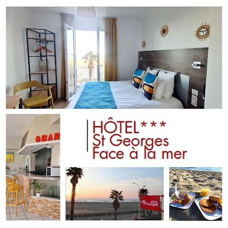 Hotel Saint Georges, Face A La Mer Canet-en-Roussillon Exteriér fotografie