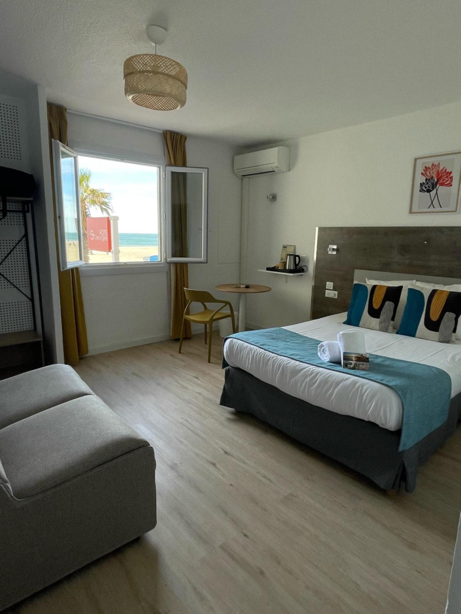 Hotel Saint Georges, Face A La Mer Canet-en-Roussillon Exteriér fotografie