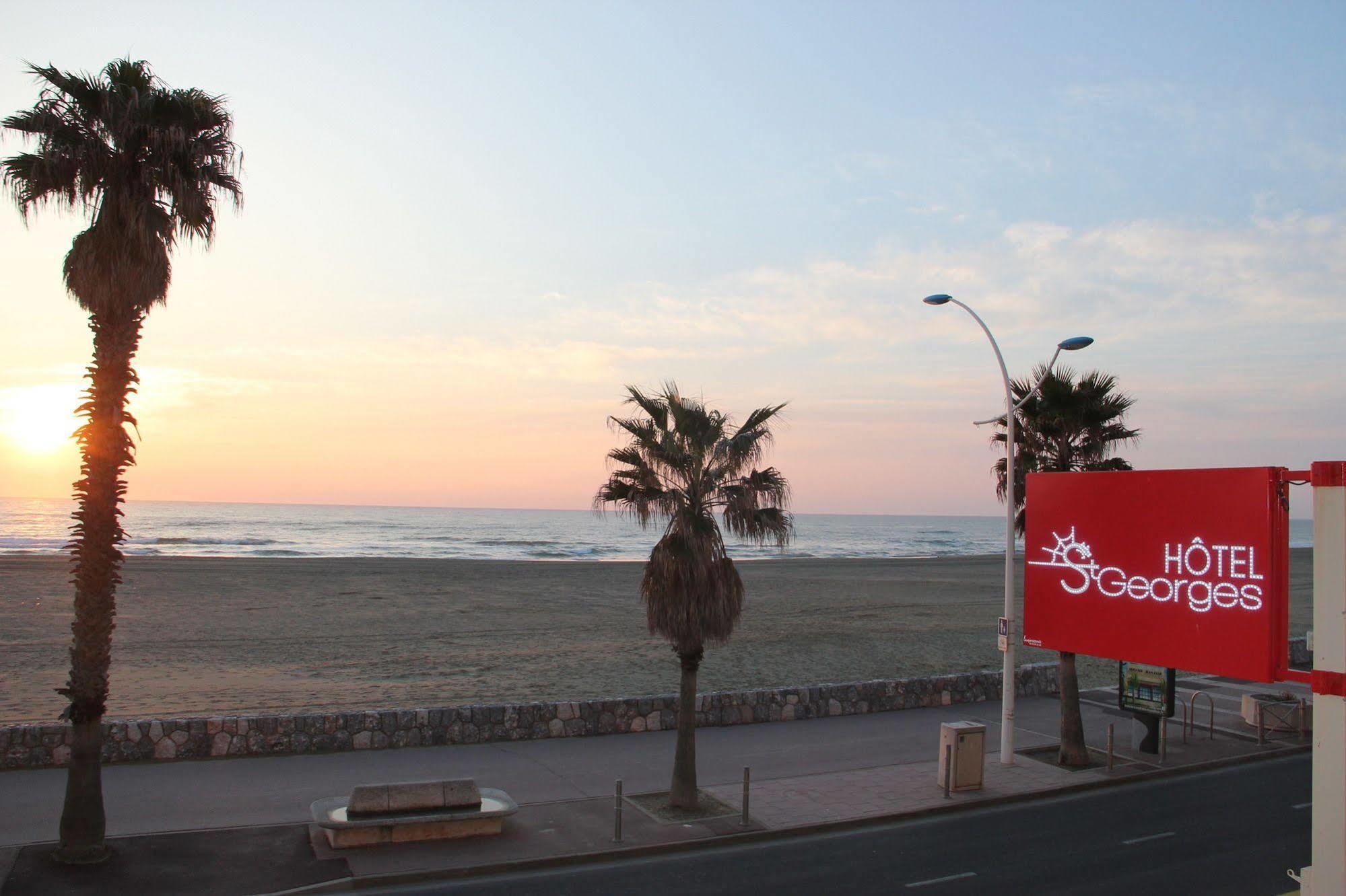 Hotel Saint Georges, Face A La Mer Canet-en-Roussillon Exteriér fotografie